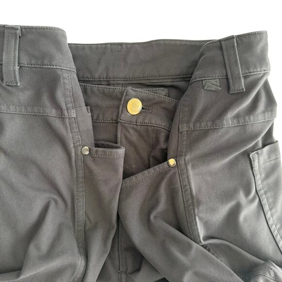 Lululemon ABC Classic-Fit Trouser Size 38 32" *Warpstreme Black Comfort Pant - Picture 7 of 9